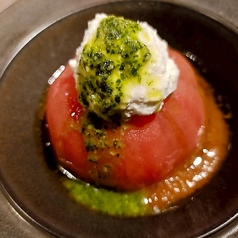 まんまるトマトのカプレーゼ