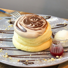 フォンダンショコラパンケーキ