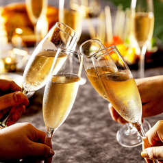 豊富な種類のワイン