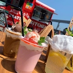 ドリンクはコース料金に含まれており、ソフトドリンクが充実していて温かいスープ類も揃えています♪