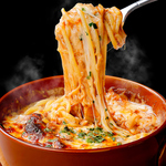 スタッフ一同イチオシ！！牛たんボロネーゼの熱々ボルケーノパスタ