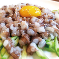 料理メニュー写真&nbsp;濃厚卵黄生イイダコ