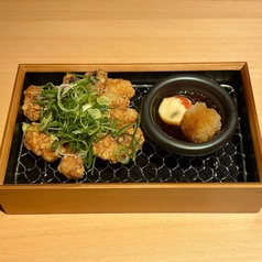 九条ねぎたっぷり！たこの唐揚げ