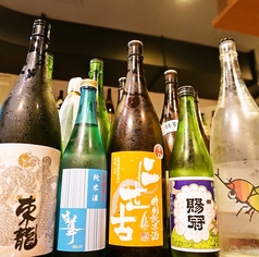 豊富な日本酒と焼酎