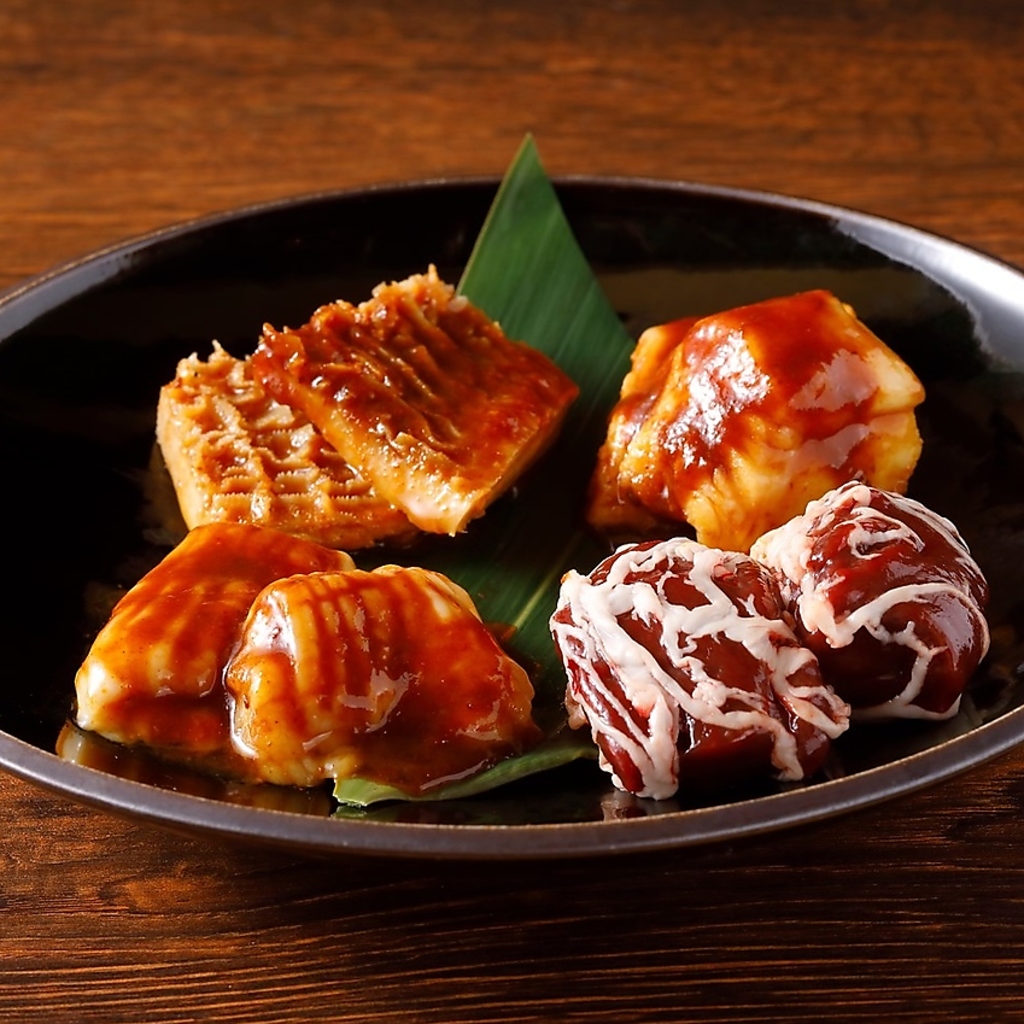 部位やカット方法に最も適した味付けや薬味でお肉を提供。こだわりのたれ、塩、薬味で美味しさUP◎