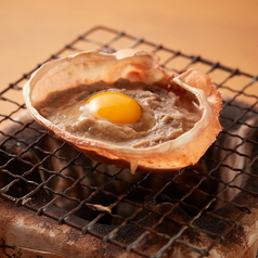 カニ味噌の甲羅焼き