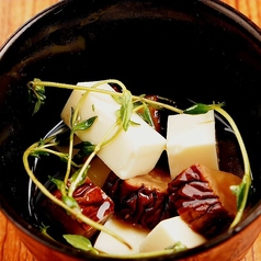 いぶりがっことダイスチーズのオイル漬け