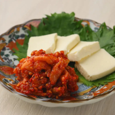 チャンジャクリームチーズ