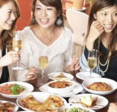 女子会コース3000円