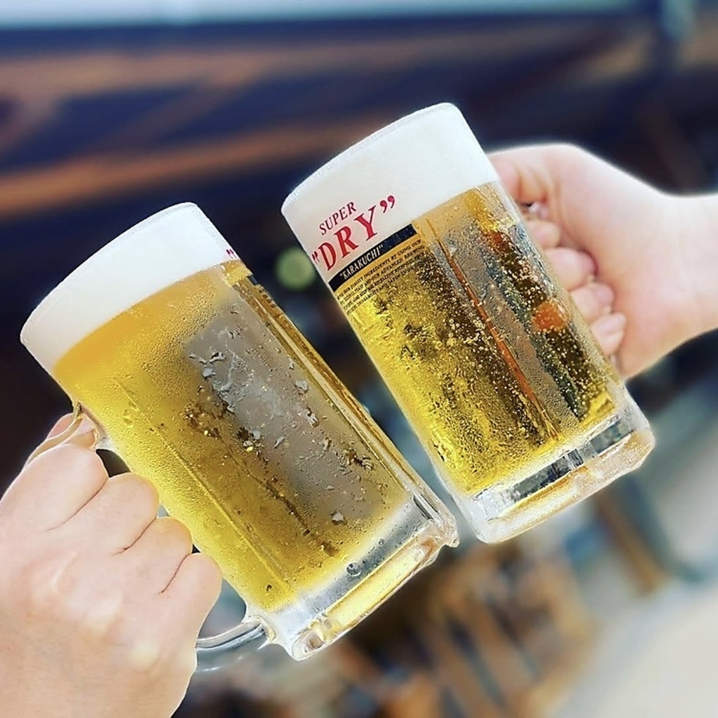 バーベキューと言ったらキンキンに冷やしたビールが美味しい！0度以下のエクストラコールドあります