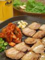 料理メニュー写真 【サムギョプサル】大山鶏セット