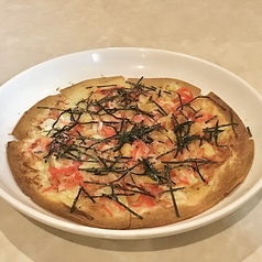 盛岡名物うす焼き風ピザ