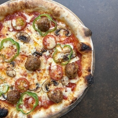 期間限定 自家製ミートボールのピリ辛Pizza