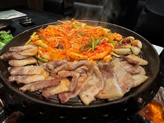 韓国料理まつ岡のコース写真