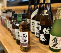 焼き鳥に合うお酒を豊富にご用意