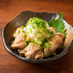 鶏肉ポンズおろし