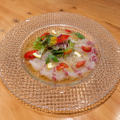 鮮魚のカルパッチョ