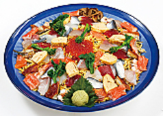 【海鮮ちらし】 (4cm・6人前)