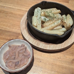 じゃがバター塩辛添え