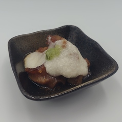 牛すじ煮のとろろわさび