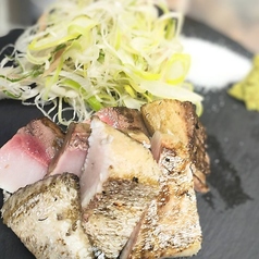 ブリの藁焼き