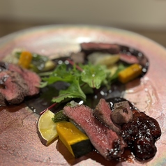 鹿児島県産黒毛和牛イチボ肉のステーキ