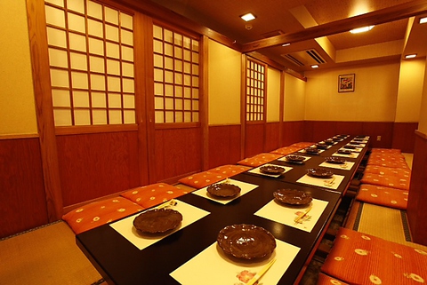 熊本県産の食材で作る旬の和食が楽しめる“旬彩　おが田”和の個室は各種宴会に◎