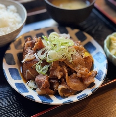 肉豆腐定食