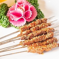 羊肉の串焼き