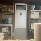 業務用エアコン2台設置外気温-5度以上実現可能にしました。