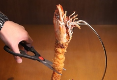 特大海老フライ1本釣り