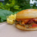 料理メニュー写真&nbsp;ジャックフルーツバーガー