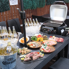 上質肉の本格BBQ