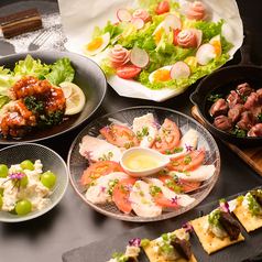 地鶏と野菜巻き 宮崎とりくら 橘通店のコース写真