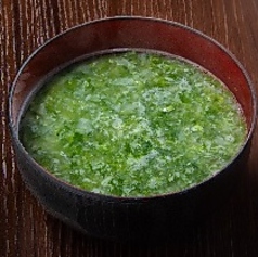 あおさの味噌汁