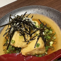 わさび胡麻豆腐揚げ出し