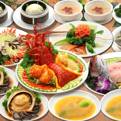 龍城飯店のコース写真