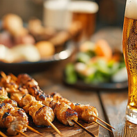 素材を活かした丁寧な焼き鳥♪