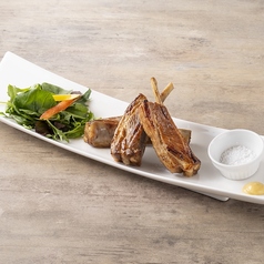 ラムスペアリブのグリル