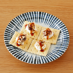 サバクリームチーズ/サバピー/ザクッとスタミナきゅうり/日本海産 ホタルイカの沖漬け/くじら梅水晶 各