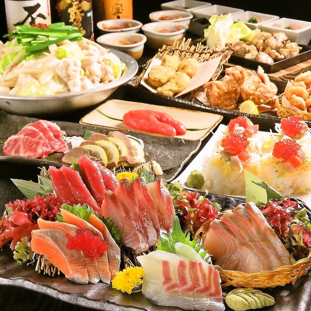 平塚 居酒屋 完全個室 和食 海鮮 焼き鳥 飲み放題 接待 宴会 女子会 会食 日本酒 合コン 誕生日