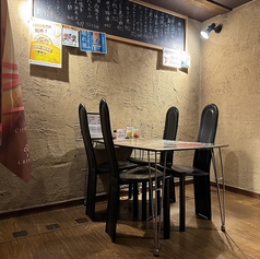 禁煙テーブル。