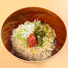 梅塩ぶっかけ蕎麦