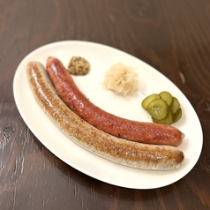 やまと豚 ソーセージ2種盛り合わせ