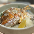 料理メニュー写真&nbsp;鯛のカブト焼