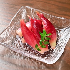 みょうがの酢漬け