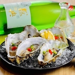 「北海道仙鳳趾産活牡蠣」生・焼き・蒸しの3通りでお召し上がりいただけます!お好みでお選び下さい。