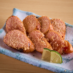 自家製炭焼き明太子