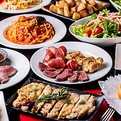 肉丸肉バル酒場のコース写真
