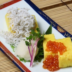 だし巻き卵焼き いくら&しらす